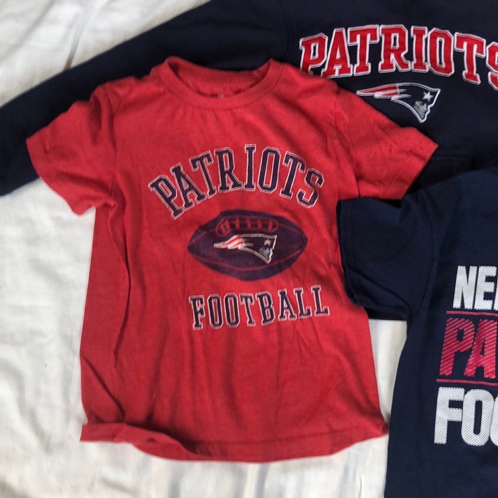 Patriots Football Fan Bundle boys size 6 - Picture 3 of 5
